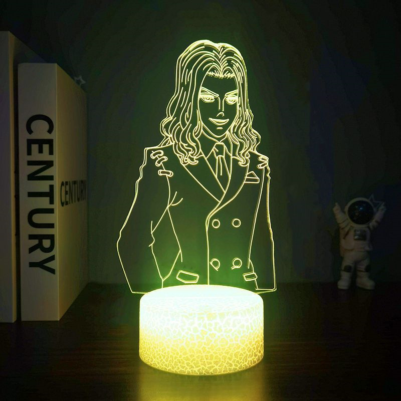 Fifth Person Pita empty wow prisoner action figure anime merchandise bedroom night light with remote control switch