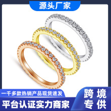 S925�y��ָŮ��18Kõ���΢肝MȦ�ʯ�Ž����ʳָ��S�����l