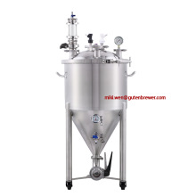 GUTEN BREW 不锈钢保压发酵罐 30L 55L 70L 100L 保温保压发酵