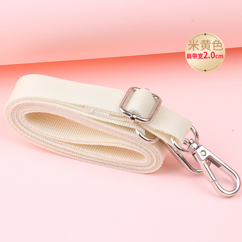 creamy-white (silver buckle)