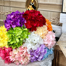 跨境新款单支保加利亚绣球72片单支绣球假花婚礼路引花排装饰批发