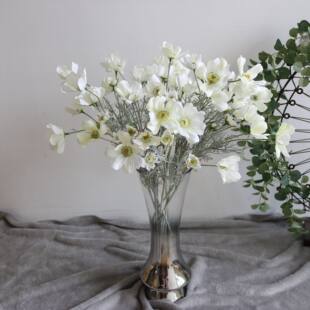 Persian Ju Ge Sanghua Simulation Flower Wedding Decoration Eternal Flower Table Puppet Foreign Foreign Trade Wholesale Silk Cloth Plastic Flower