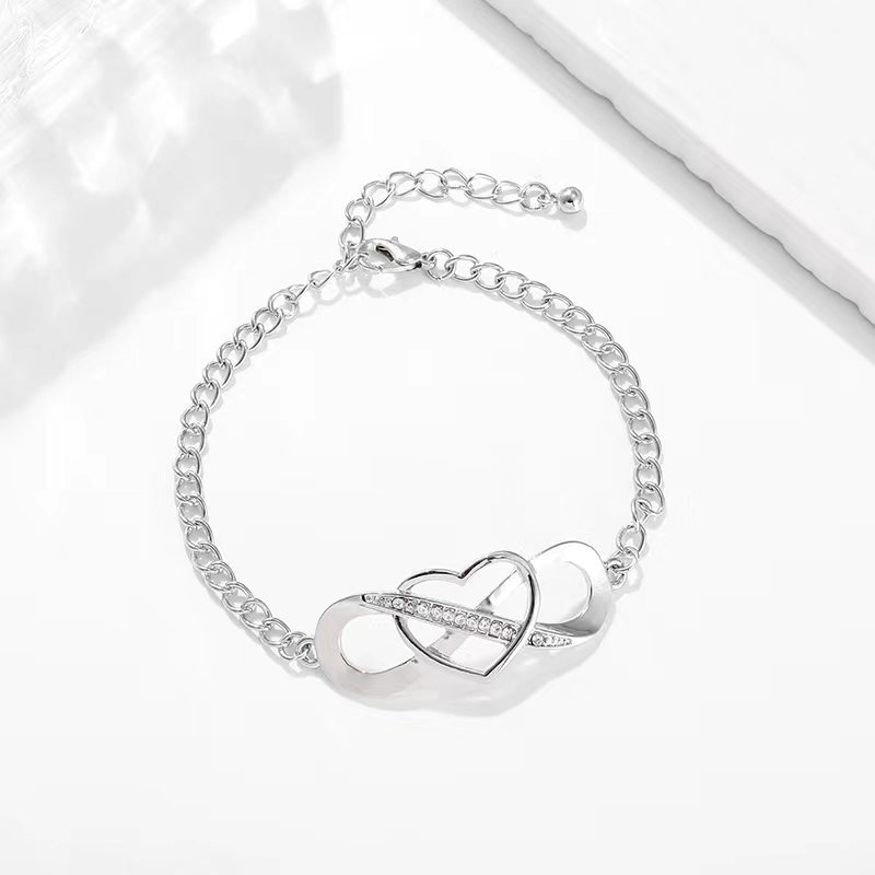 Starpvalstu karsti aksesuāri, Eiropas un Amerikas populāras regulējamas rokassprādzes, patīk vienkāršas dimanta rotaslietas, svētku dāvanas vairumtirdzniecībā_voghion.com