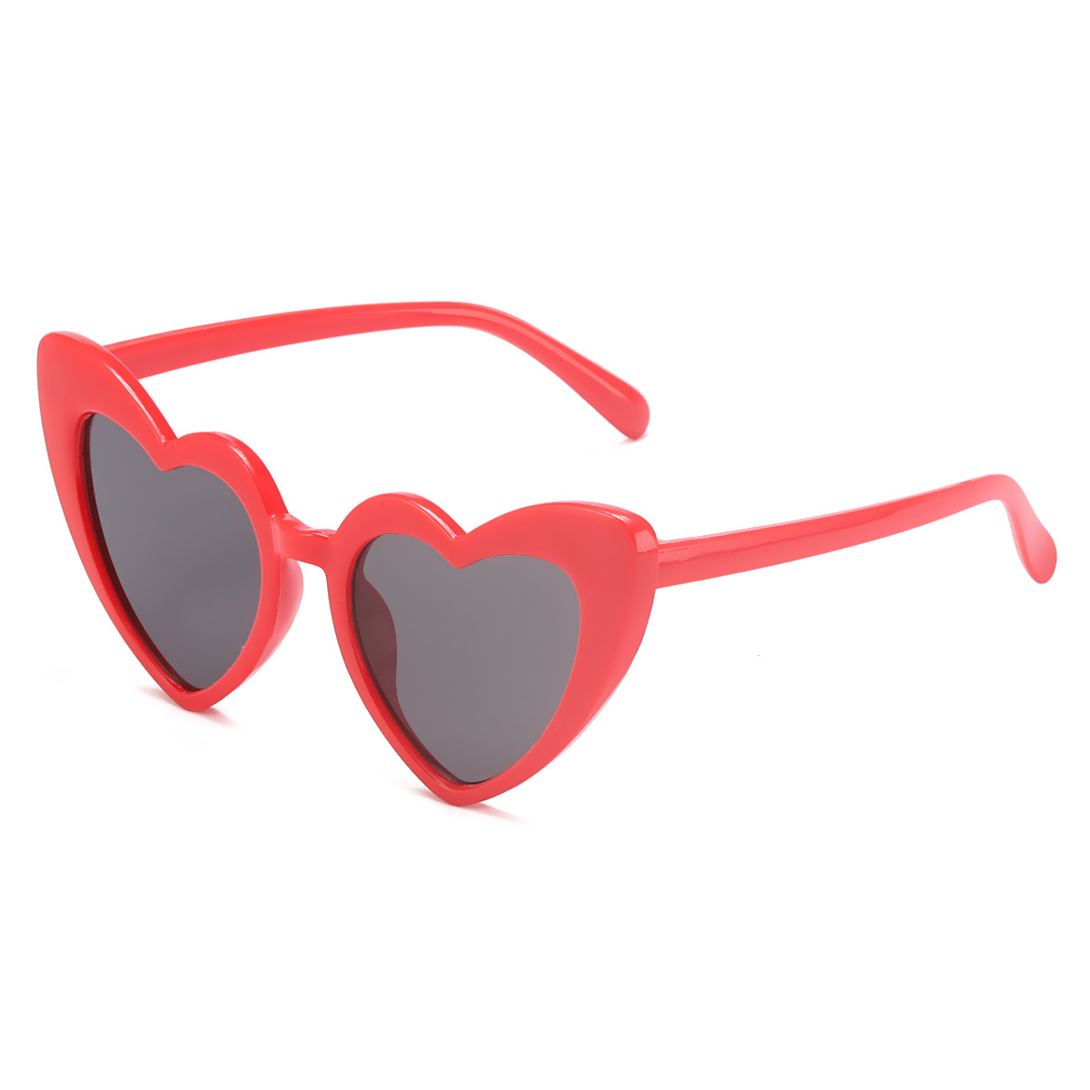 6181 dibujos animados irregular niños y niñas melocotón corazón gafas de sol de moda europea y americana nueva en forma de corazón