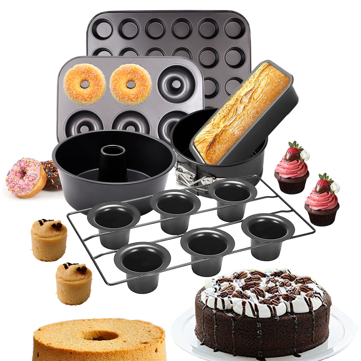 Круглая защита, формовка, мусс, пончик, хлеб