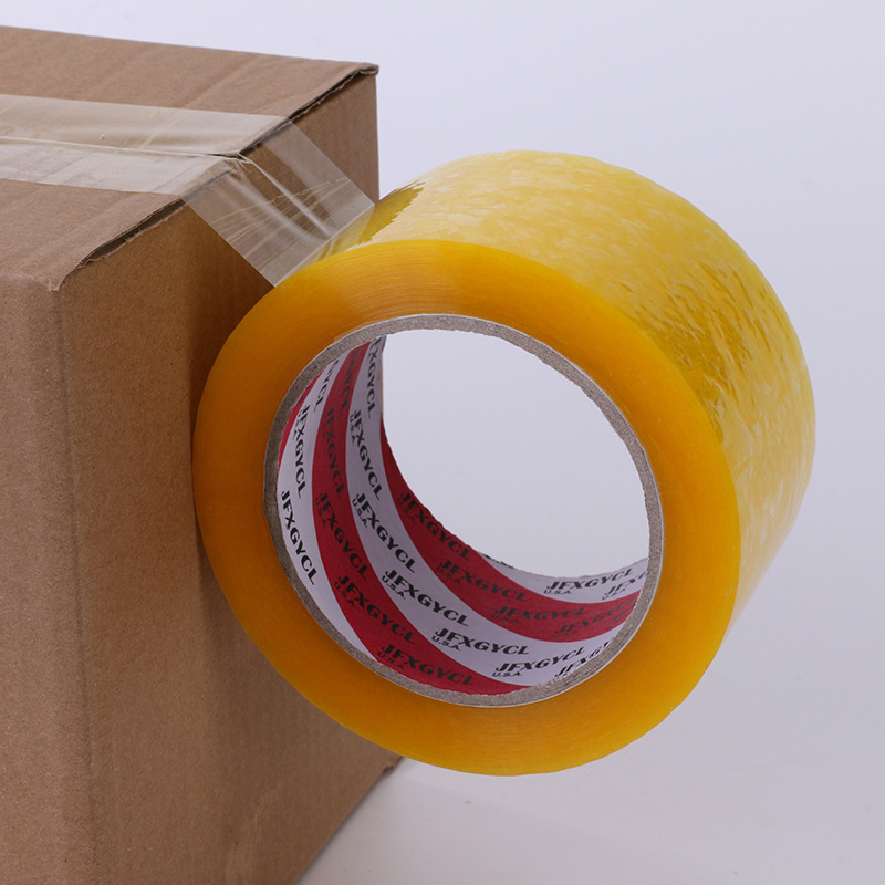Xinliang transparent sealing tape large roll beige sealing tape packaging tape transparent adhesive manufacturers wholesale