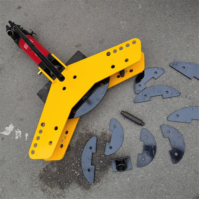 SWP-12A手动液压弯排机  铜铝排折弯机 80*8扁铁扁钢弯排机厂家