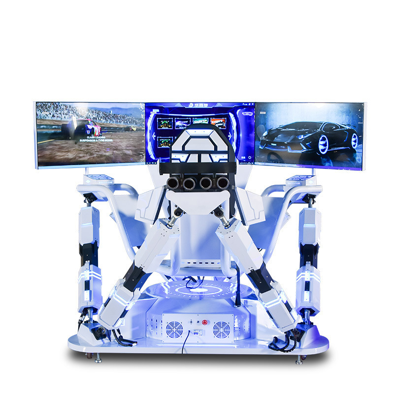 美の星VR体感運転シミュレーター三画面三軸六軸レース一体型バーチャル運転体験設備|undefined