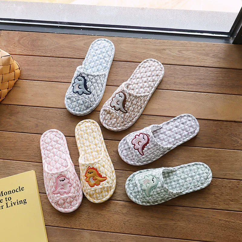(Cross-border trading), cloth, non-slip mute slippers for men and women, for beloved, increased thickness