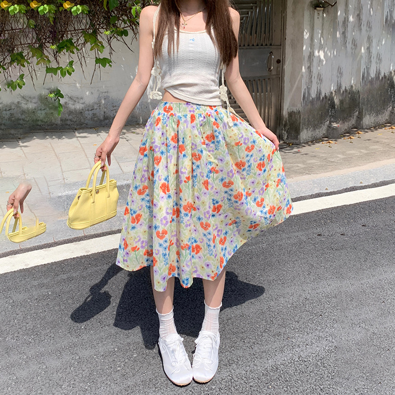Floral skirt