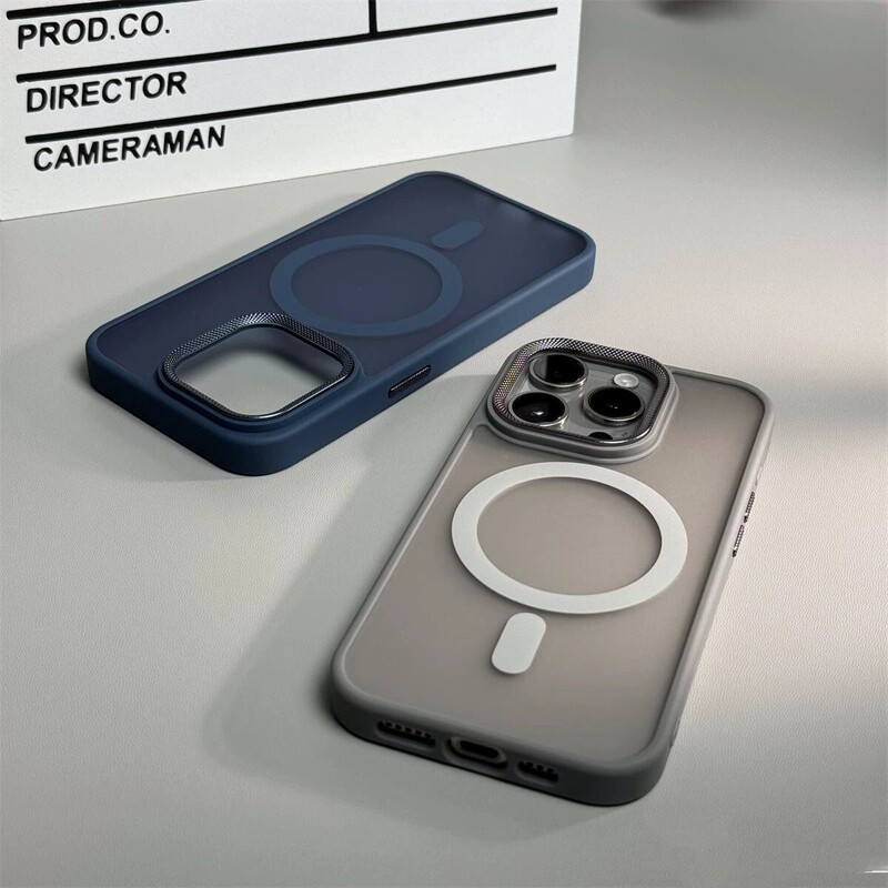 Magnetic charging compatible case for 16/15ProMax, iPhone17Pro matte finish, 16pm anti-drop case, 14 Magnetic charging compatible case for 16/15ProMax, iPhone17Pro matte finish, 16pm anti-drop case, 14
