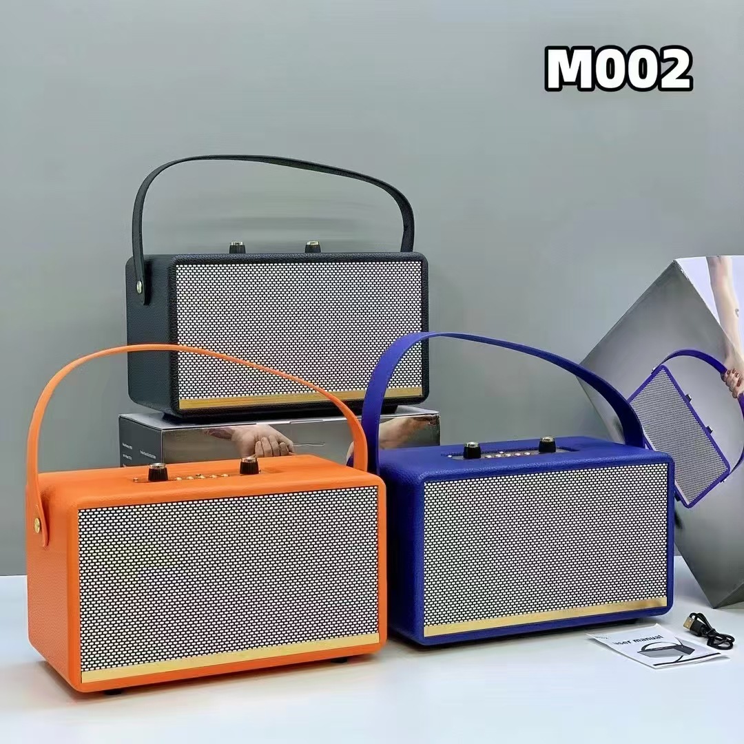 Transfronterizo M002 sonido inalámbrico al aire libre alto volumen nuevo sonido Bluetooth retrógrado de alta potencia portátil doméstico Mal