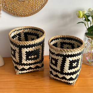 Դ�^�F؛boho trash can������Ͱ���ÿ͏d���⼈�t��ʽ�͹ŭh��