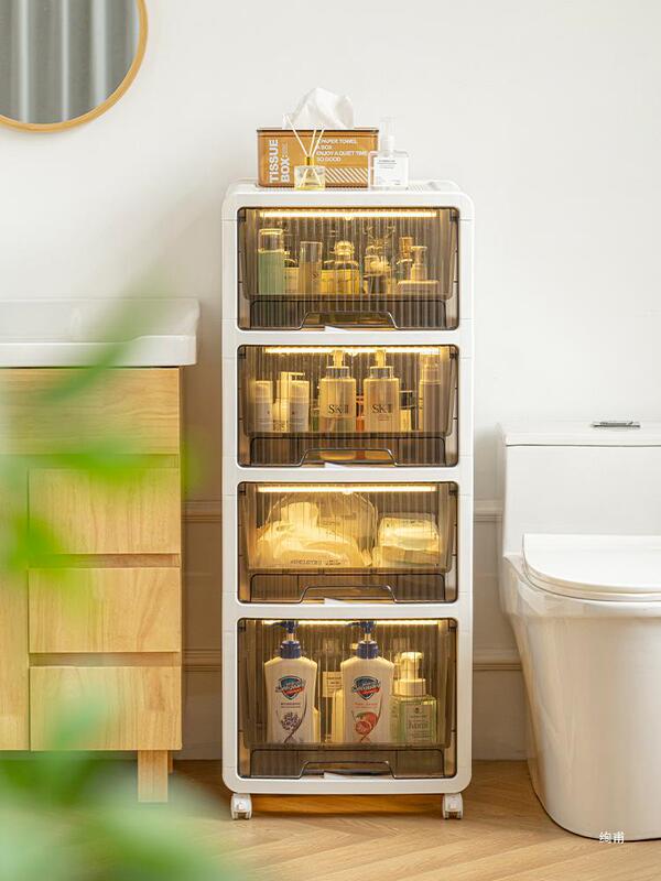 48CM54CM Toilet Waterproof Rack Toilet Toilet Storage Cabinet Bathroom Toilet Hair Dryer Storage Cabinet