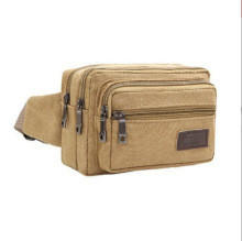 新款水洗帆布腰包工作收包户外多功能大容量时尚跑步包