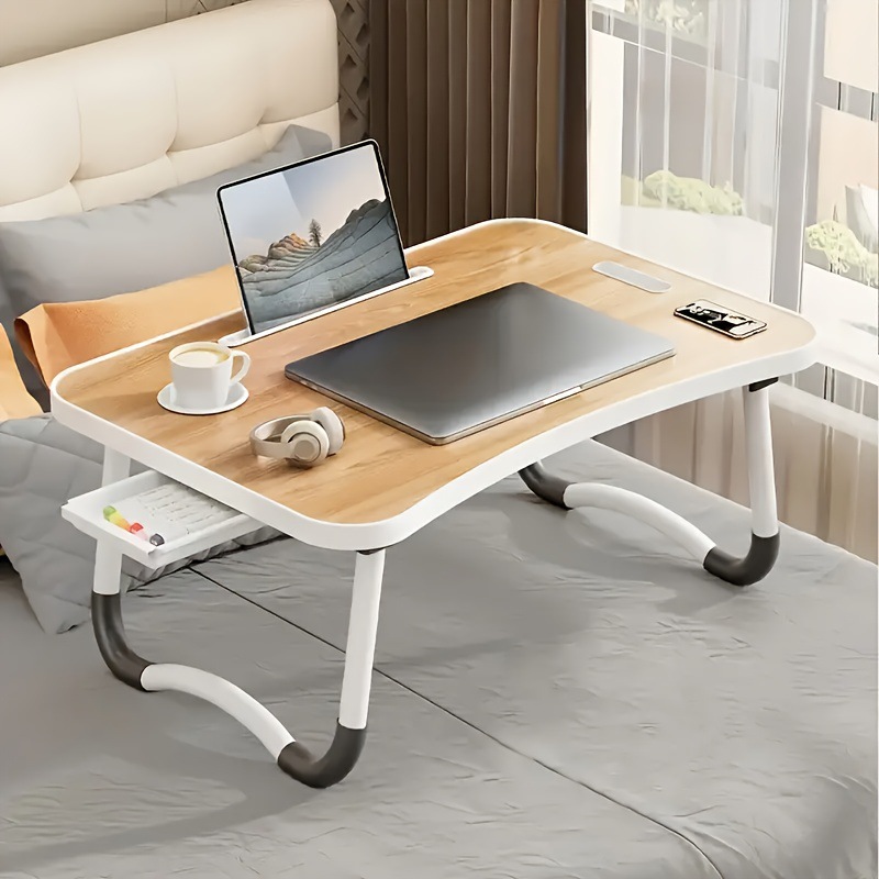 Escritorio de cama de portátil Escritorio de portátil plegable Escritorio de estudio portátil transfronterizo