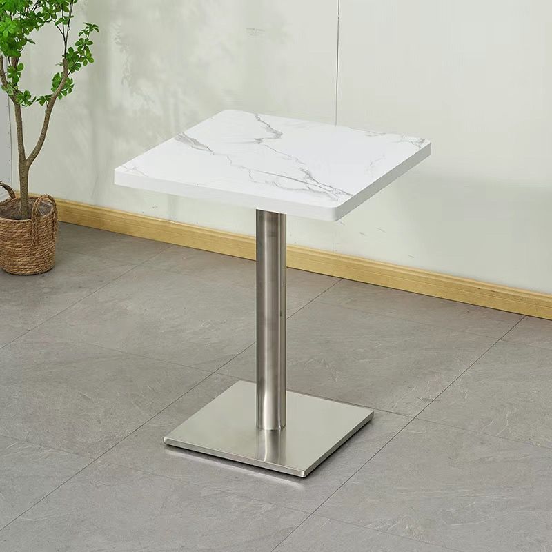Mesa de comedor restaurante leche tienda de té desayuno snack restaurante restaurante de comida rápida combinación de mesas y sillas simple y moderna