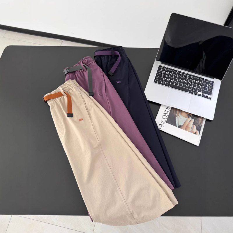 P75 Jiaojia Lightweight Outdoor Series Sun-Protective Workwear Skirt Women's Floral Skirt Half-Length Skirt Elastic Waist Skirt