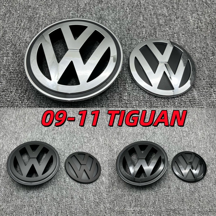 Suitable for Volkswagen Tiguan Modified Car Logos 09-11 Models/13-16 Tiguan Front and Rear Grille Hood Logo Modification