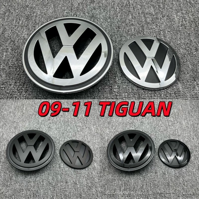 Suitable for Volkswagen Tiguan Modified Car Logos 09-11 Models/13-16 Tiguan Front and Rear Grille Hood Logo Modification (Car logo)