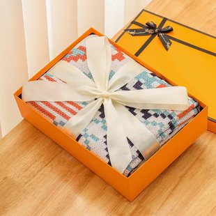 2024 New Christmas Gift for Female Teachers Practical Birthday Accompanying Gift for Girls Creative Blanket Gift Box