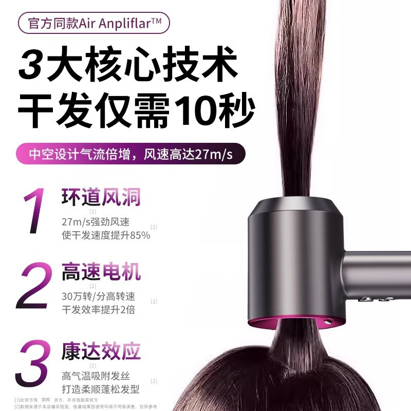 高速电吹风机负离子大功率速干恒温护发无刷吹风机家用理发店专用|undefined