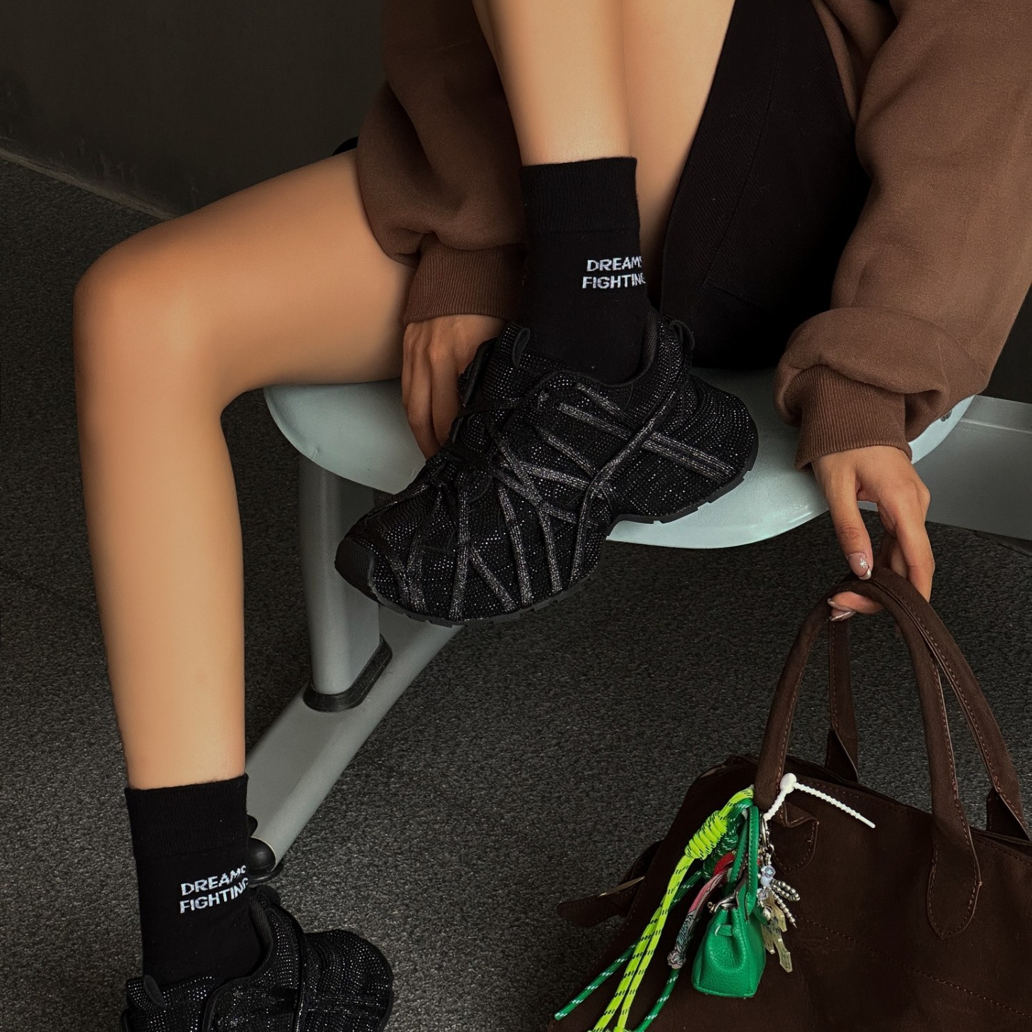 Pure Original Paris New Style Dad Spider-Man Lace-Up Women's Sports Casual Thick-Soled Height-Increasing Breathable Trendy Dad Shoes