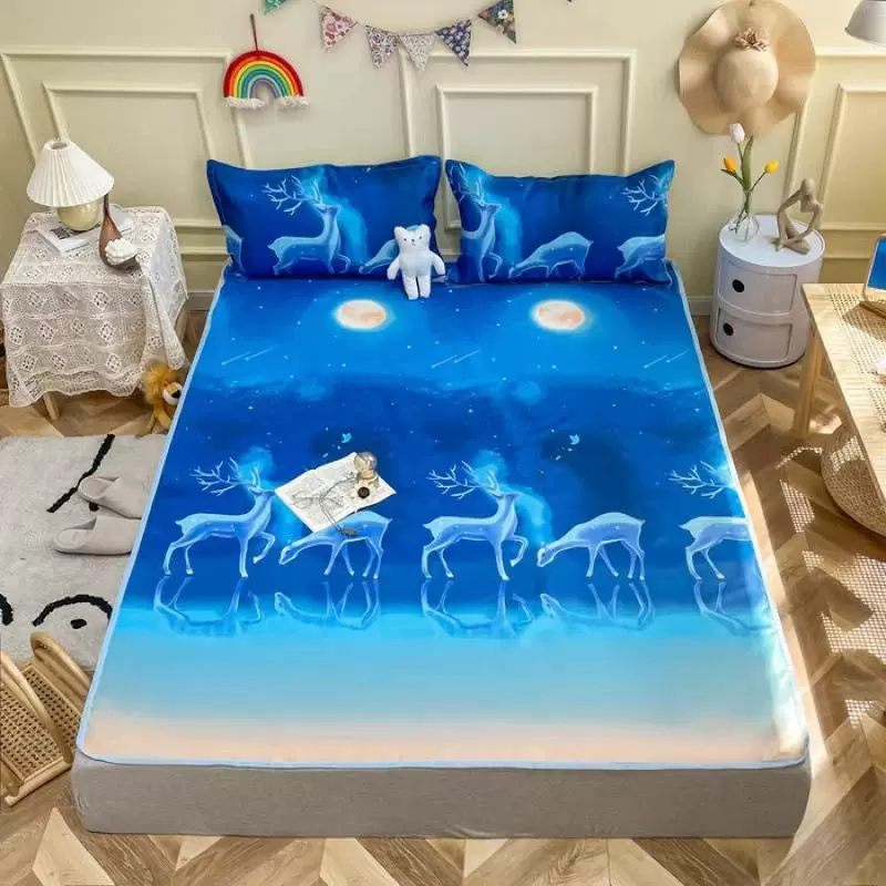 欧式新款夏季凉席冰席高级舒适空调席可机洗可折叠学生宿舍凉垫