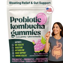 现货包邮TK亚马逊跨境爆款30粒益生菌软糖probiotic源头贴牌OEM