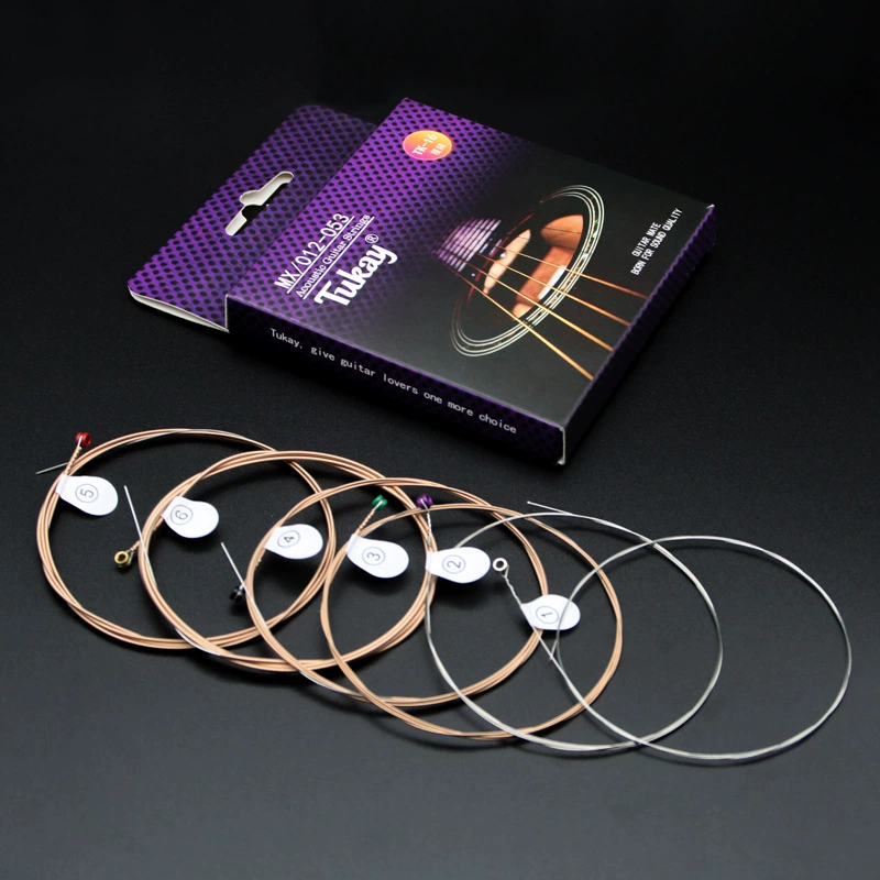 Guitar Strings Народная акустическая гитара с покрытием ржавчины струнная линия для мужчин и женщин