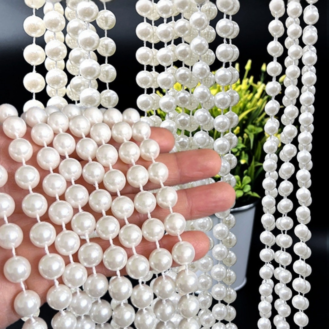 Pearl string imitation pearl connected bead chain diy wedding…