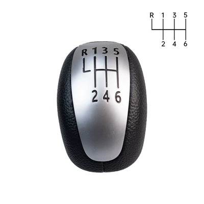 Suitable for Export: Renault Laguna Mk3 Car Gear Shift Knob, Manual Transmission Gear Lever, Cabin Accessories (Cab and accessories) - black-6th-gear