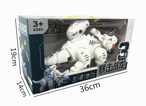 Dinosaur model toy children's intelligence electric light-up toy realistic animal T-Rex mechanical dragon gift for boys