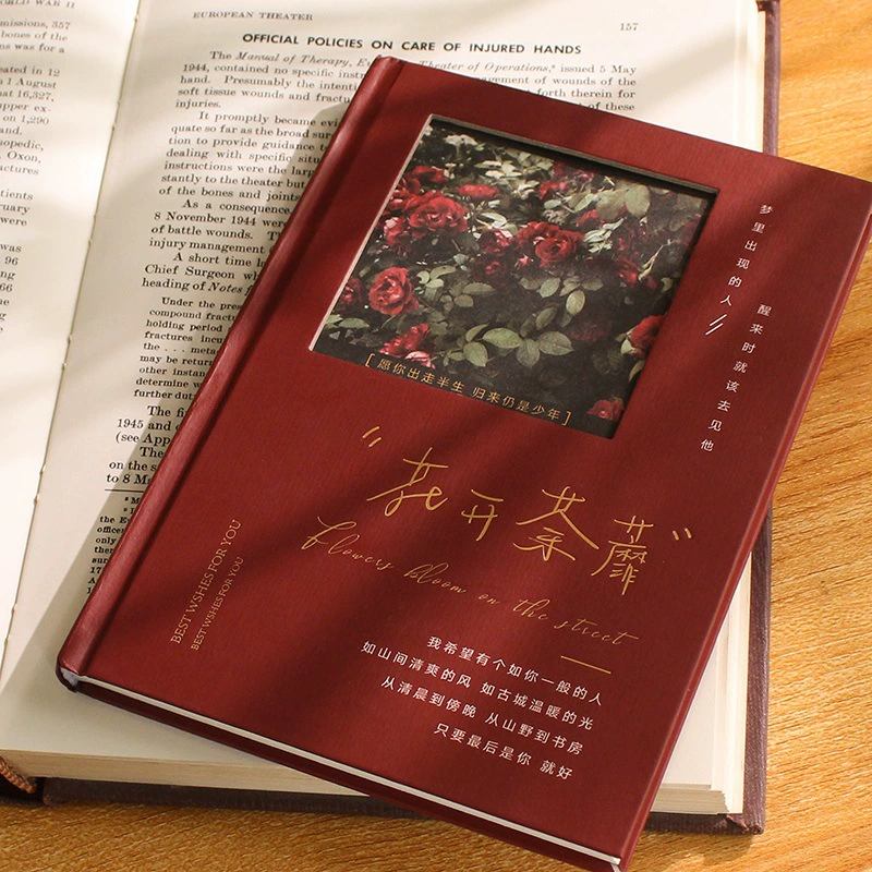 Ретро-брендовый ноутбук, книга, подарочная коробка, комплект для младших школьников, популярный в интернете