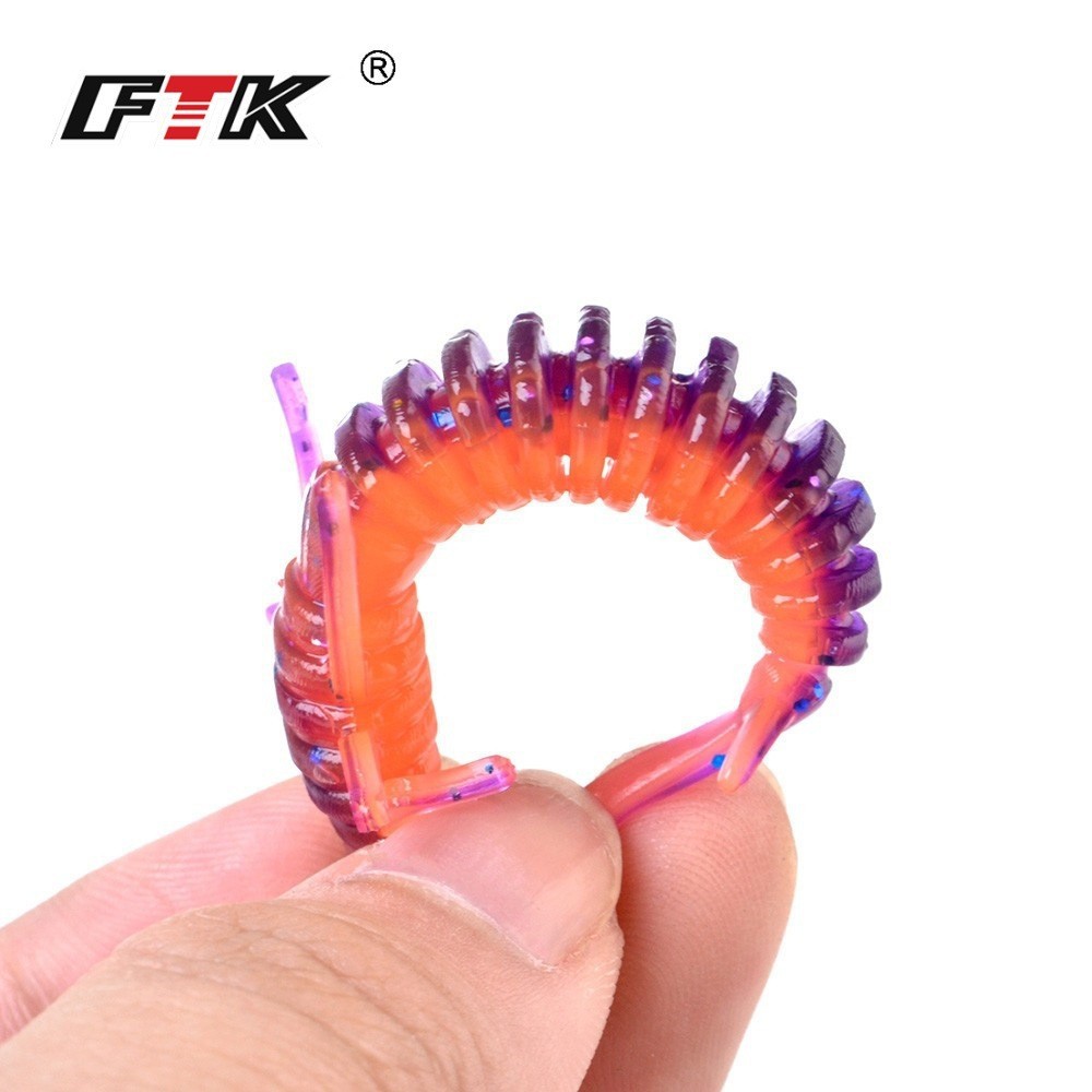 FTK Soft Bait Centipede Luya Bionic Bait Fake Bait Cross-border Fishing Bait Simulation Bait Bionic Bait AliExpress Hot Sale 4
