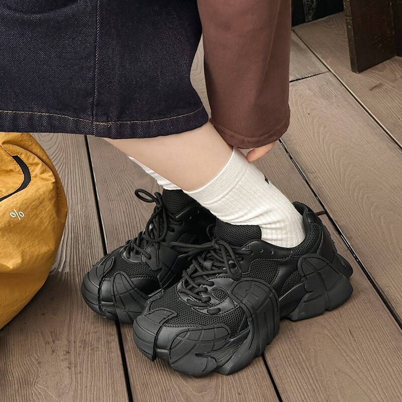 八爪鱼未来感老爹鞋女ins潮2025秋季新款复古小众拼接休闲运动鞋|undefined