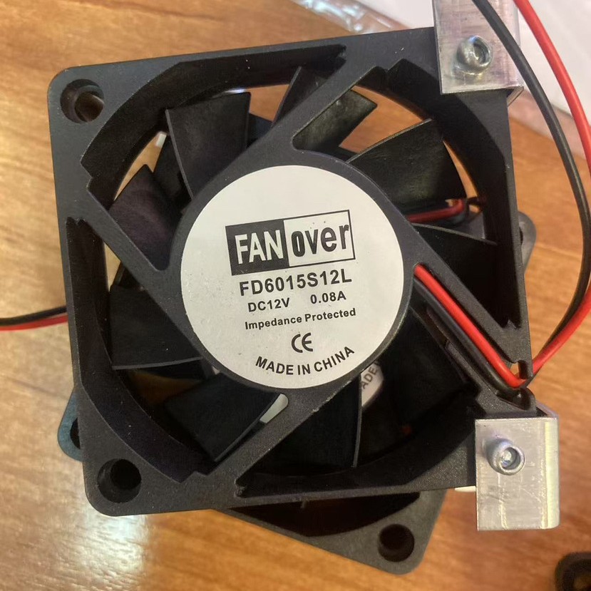 FANOVER FD6015S12L DC 12 0.08A 6厘米散热风扇 60*60*15mm