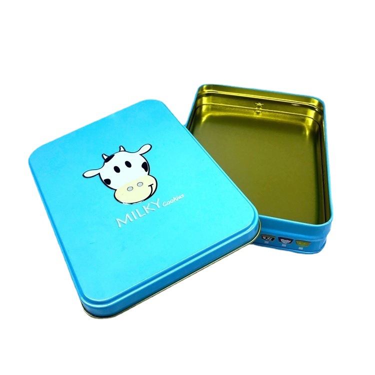 Caja Metálica para Galletas de Hojalata, Personalizable, para Embalaje Universal