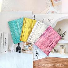 新款扎带烘焙包装封口镭射塑料扎丝批发工艺品圣诞用品捆绑扎条