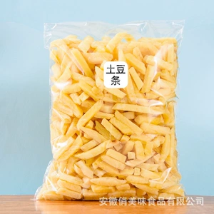 俏美味 Готовый американский картофель фри, хрустящие картофельные стрипсы, картофельные чипсы, повседневные снеки, доставка невоздушных продуктов оптом.