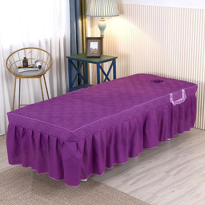 두껍게 브러시 처리된 미끄럼 방지 진한 보라색