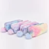 Plush dark pencil case, gradient