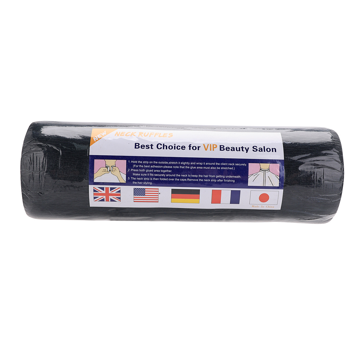 Ventas calientes de 500g / papel de cuello de peluquería papel de cuello de papel de corte de pelo desechable barbería anti-rotura de cabello