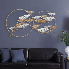 壁挂、壁饰;挂钟、壁钟;浴室镜