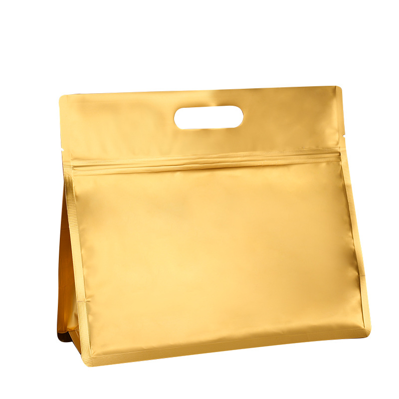 Bolsa de ocho lados sellado bolsas de café y té, nueces, galletas, bocadillos, embalaje de Año Nuevo, bolsa de almacenamiento, paquete pequeño de Año Nuevo