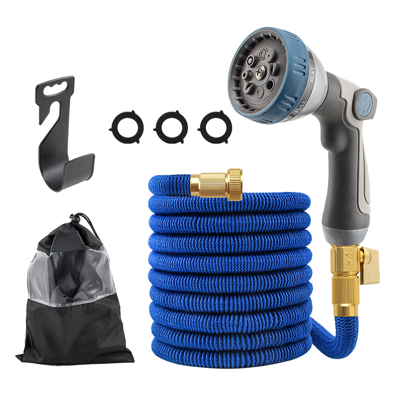 Automatic Retractable Garden Hose Magic Flexible Watering For Landscaping Agricultural Car Washing Flower Gun_voghion.com