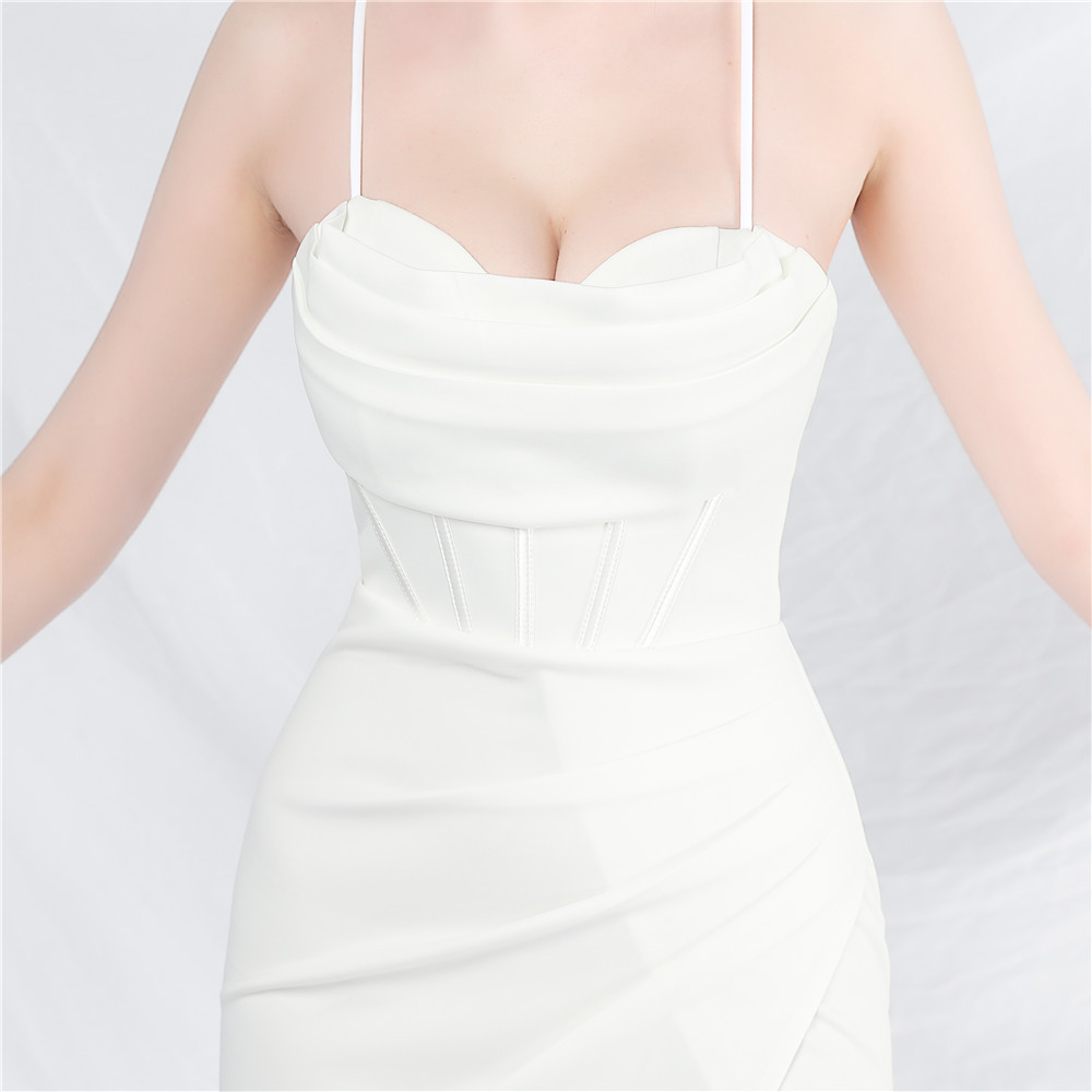 Court Boning Corset Vest High End Camisole Evening Dress