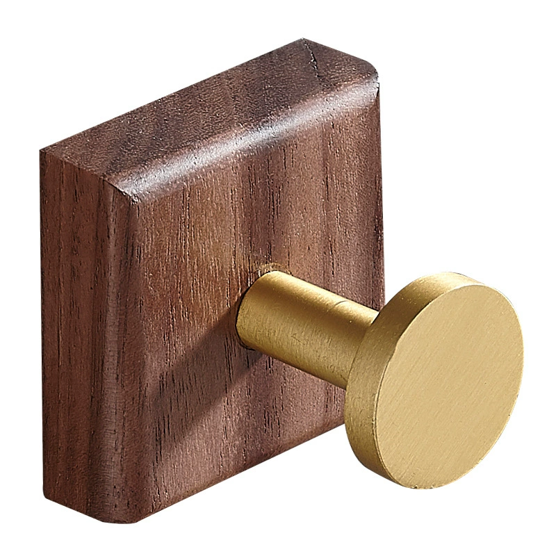 Пожертвование одной отдельной независимой крючки, ретро solid wood висячий крючок для спальни дверь за крыльцом, крючок крючок hookwood