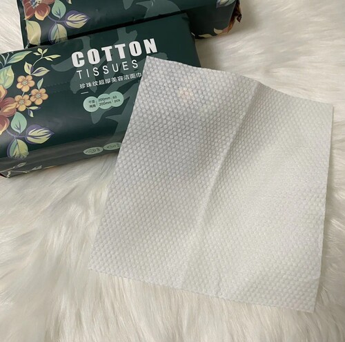 Disposable face towel removable thickened beauty salon facial cleansing towel wet and dry makeup cotton facial towel wholesale