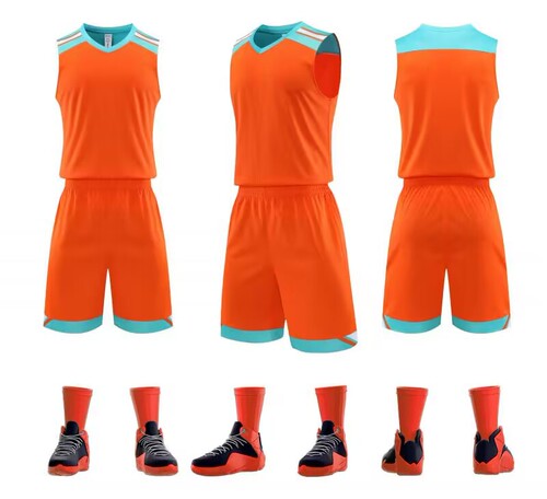 Extremely fast wholesale basketball sportswear with light plate printing number customized training camp training class basketball uniform for men cross-border foreign trade
